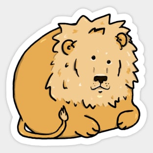 Lion orb Sticker